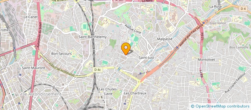 localisation de l'entreprise MADAME LAETITIA VALERE à MARSEILLE