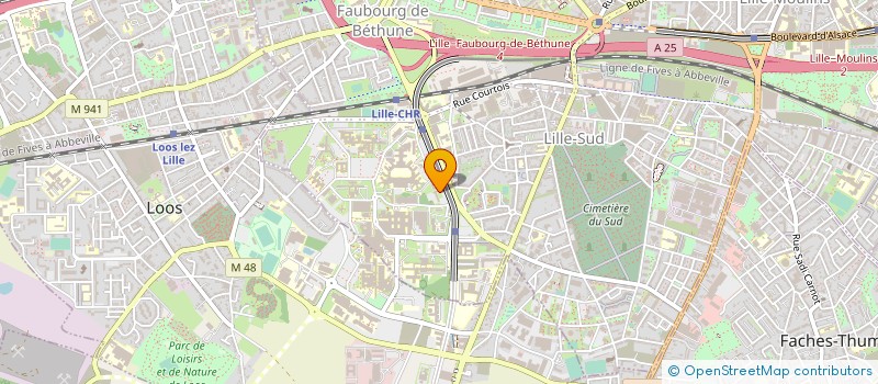 localisation de l'entreprise MADAME LAETITIA VANDEKERCKHOVE à LILLE