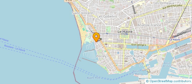 localisation de l'entreprise MADAME LAETITIA VANESSA RADIGON à LE HAVRE