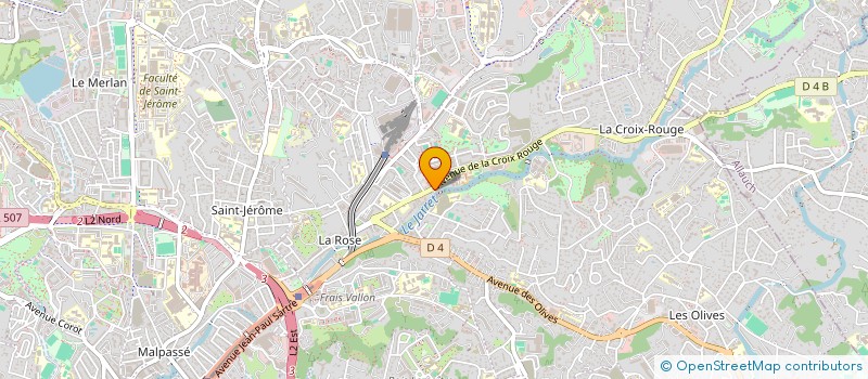 localisation de l'entreprise MADAME LAETITIA VANNUCCI à MARSEILLE