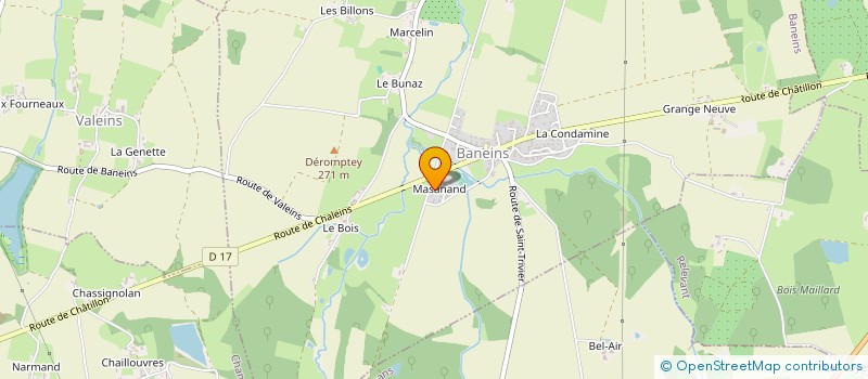 localisation de l'entreprise MADAME LAETITIA VANTHOURNOUT à BANEINS