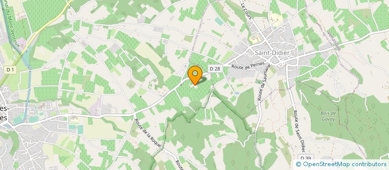 localisation de l'entreprise MADAME LAETITIA VAUCHELLE  PERNES-LES-FONTAINES