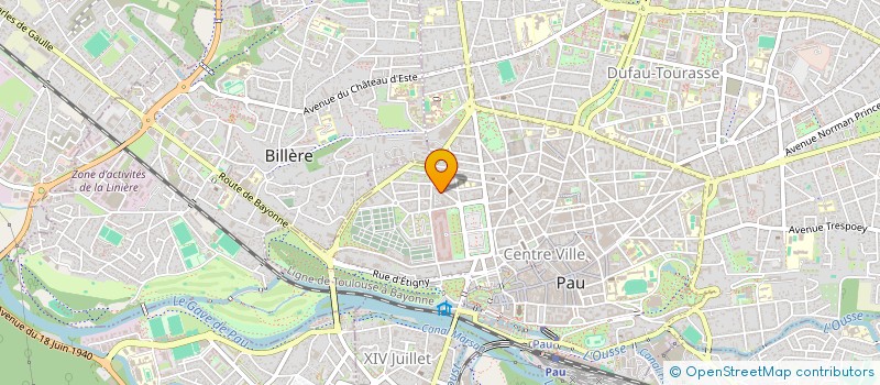 localisation de l'entreprise MADAME LAETITIA VERGOIGNAN  ANGLET