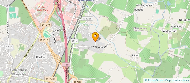 localisation de l'entreprise MADAME LAETITIA VERNET à BORDEAUX