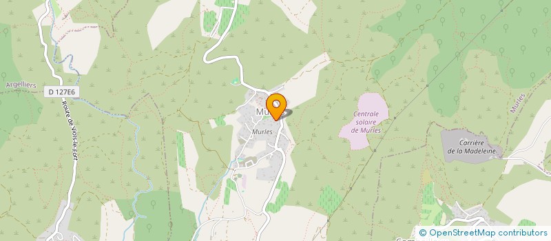 localisation de l'entreprise MADAME LAETITIA VETTOREL  MURLES