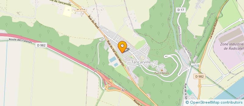 localisation de l'entreprise MADAME LAETITIA VINCENT  TANCARVILLE