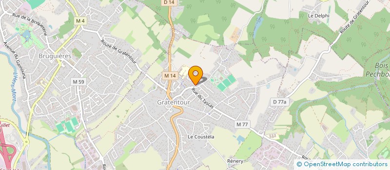 localisation de l'entreprise MADAME LAETITIA VIOLERO à GRATENTOUR