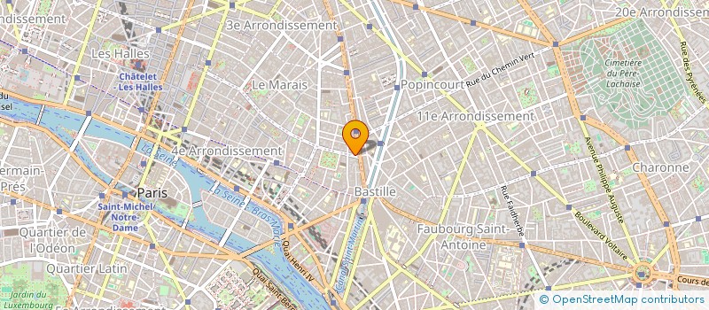 localisation de l'entreprise MADAME LAETITIA VIOLET  PARIS