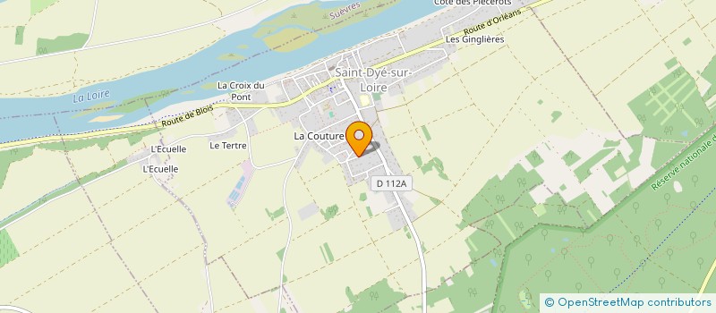 localisation de l'entreprise MADAME LAETITIA VIOLETTE BEQUET à SAINT-DYE-SUR-LOIRE
