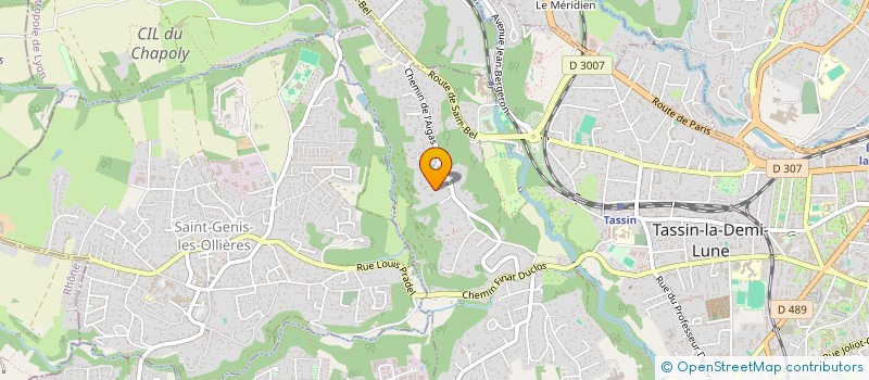 localisation de l'entreprise MADAME LAETITIA VIVARELLI  LISSIEU