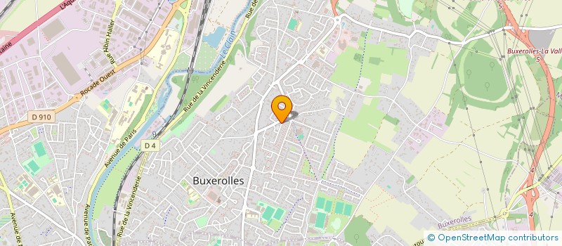 localisation de l'entreprise MADAME LAETITIA VOGEL  BUXEROLLES