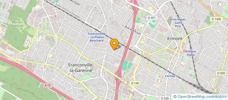 localisation de l'entreprise MADAME LAETITIA WARGNIER  FRANCONVILLE