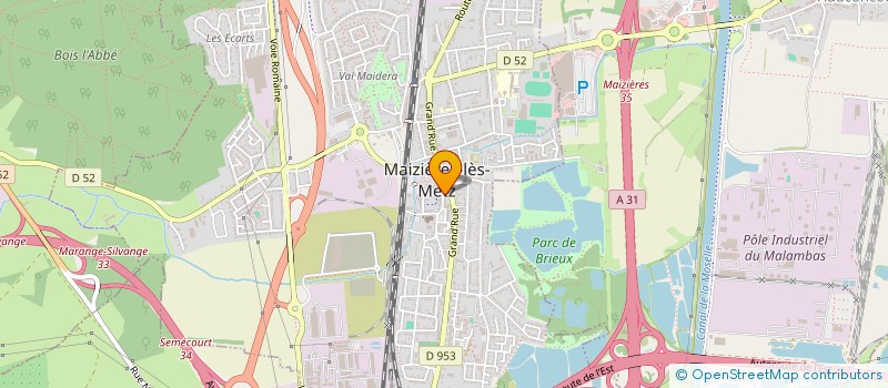 localisation de l'entreprise MADAME LAETITIA WEBER à MAIZIERES-LES-METZ