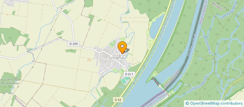 localisation de l'entreprise MADAME LAETITIA WEIBEL  SCHNAU