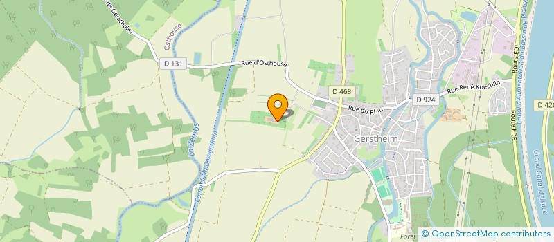 localisation de l'entreprise MADAME LAETITIA WEIBEL  GERSTHEIM