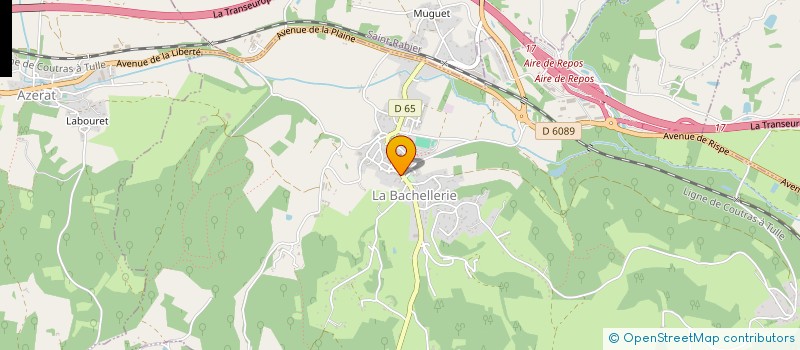 localisation de l'entreprise MADAME LAETITIA WEISS  LA BACHELLERIE