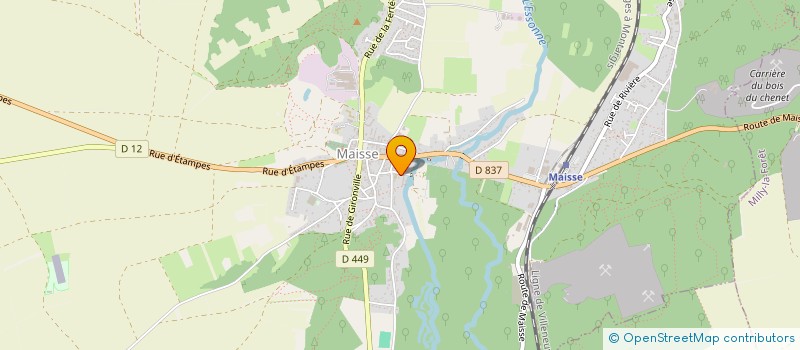 localisation de l'entreprise MADAME LAETITIA WIDDERSHOVEN  MAISSE