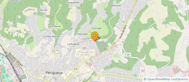 localisation de l'entreprise MADAME LAETITIA WINCKELL  PERIGUEUX