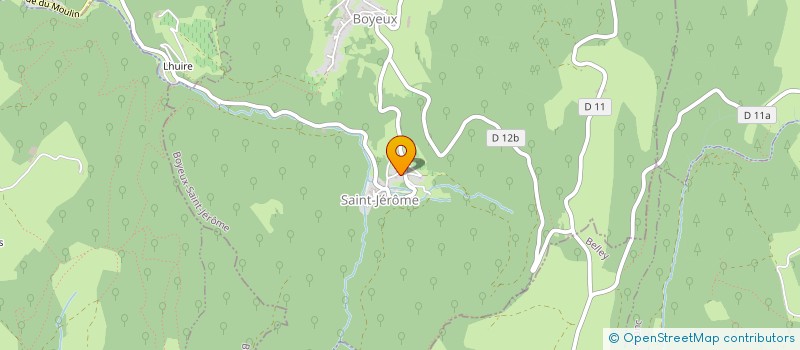 localisation de l'entreprise MADAME LAETITIA WOELFFLE à AMBERIEU-EN-BUGEY