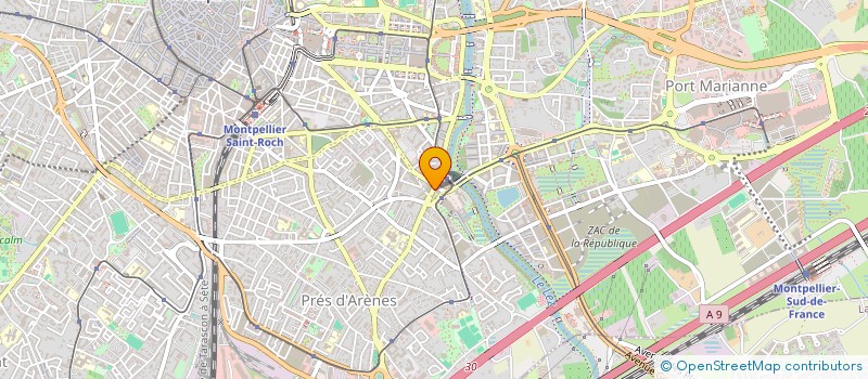 localisation de l'entreprise MADAME LAETITIA ZAMMIT  COSTAROS