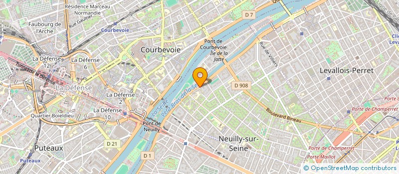 localisation de l'entreprise MADAME LAETITIA ZANA à NEUILLY-SUR-SEINE
