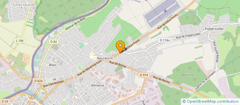 localisation de l'entreprise MADAME LAETITIA ZAPP à SARREGUEMINES