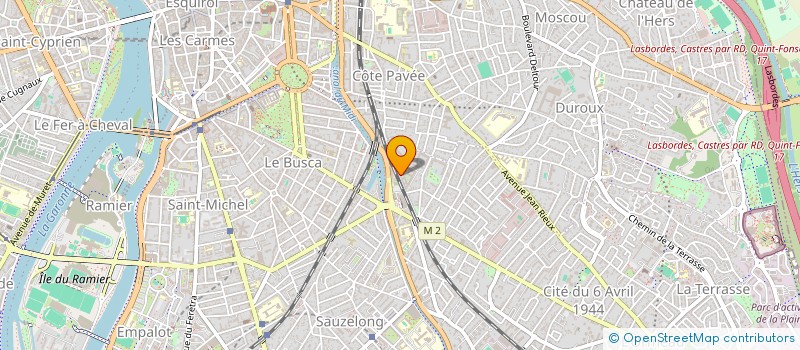 localisation de l'entreprise MADAME LAETITIA ZHUO à TOULOUSE