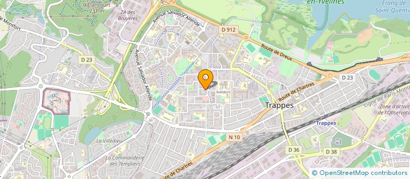 localisation de l'entreprise MADAME LAGRACE MAZOLWA DIASONAMA DINGU  TRAPPES