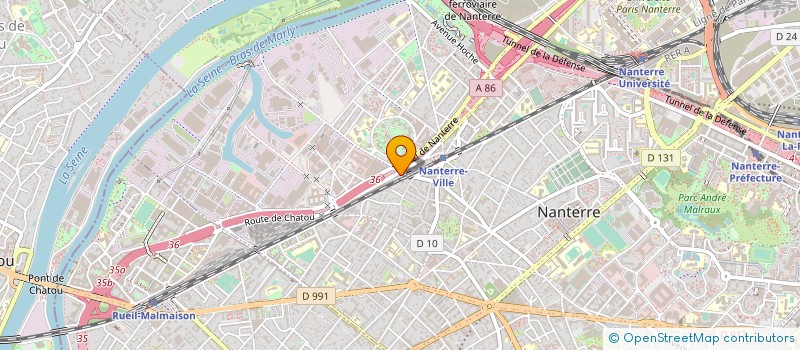 localisation de l'entreprise MADAME LAHCEN BIGDADE à NANTERRE