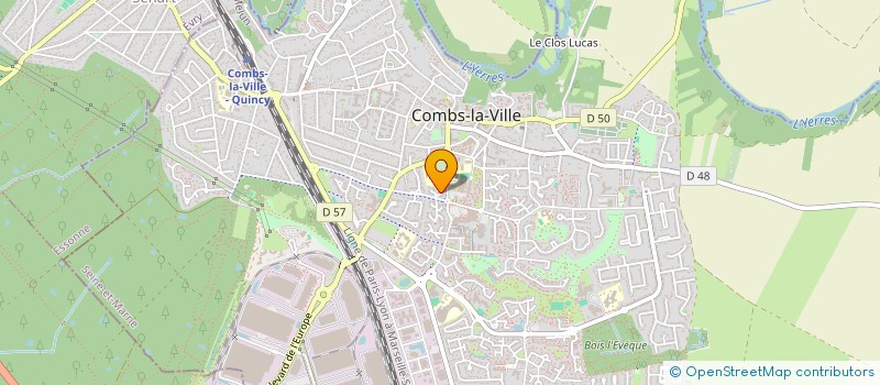 localisation de l'entreprise MADAME LAHNA HEFAD  COMBS-LA-VILLE