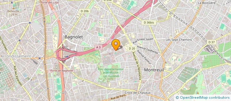 localisation de l'entreprise MADAME LAHNA MAHFOUFI à MONTREUIL