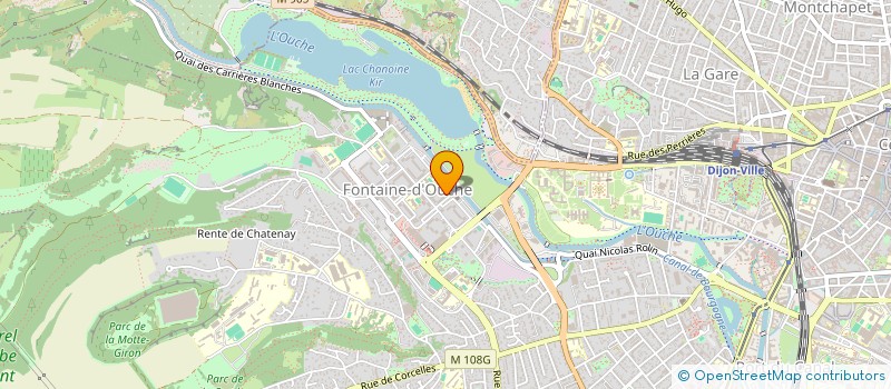 localisation de l'entreprise MADAME LAHOLY MAME COUMBA GUEYE  DIJON