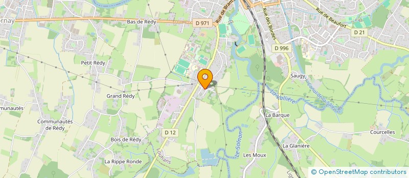 localisation de l'entreprise MADAME LAHON VIRGINIE SERIKPA  LOUHANS