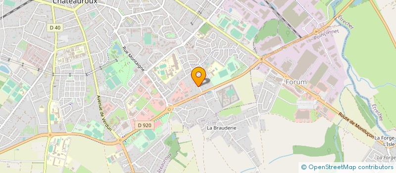 localisation de l'entreprise MADAME LAHOUARIA YAHIAOUI à CHATEAUROUX