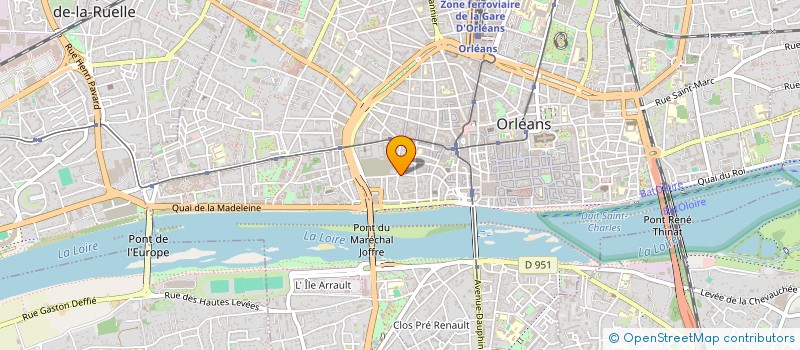 localisation de l'entreprise MADAME LAHOUCINE MESTOUN à ORLEANS