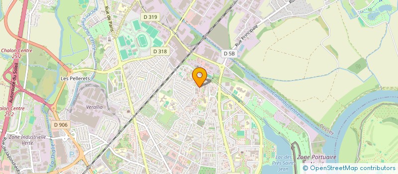 localisation de l'entreprise MADAME LAI MOY JANET LIAOTSU-HUI  CHALON-SUR-SAONE