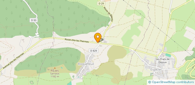 localisation de l'entreprise MADAME LAIA FERRER SERRANO  BELCAIRE