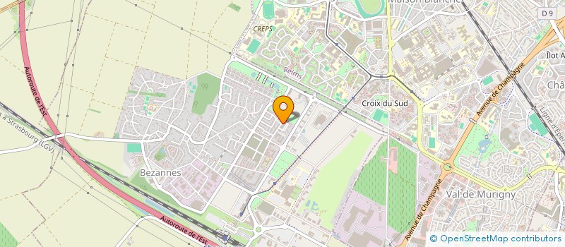 localisation de l'entreprise MADAME LAIANA BOURGALET  BEZANNES