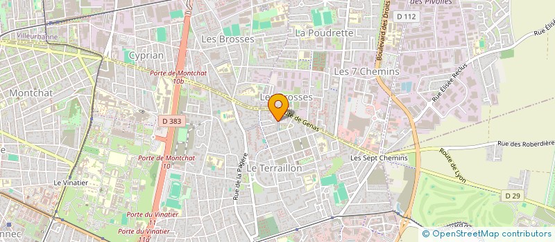 localisation de l'entreprise MADAME LAIBA SHAIKH  BRON