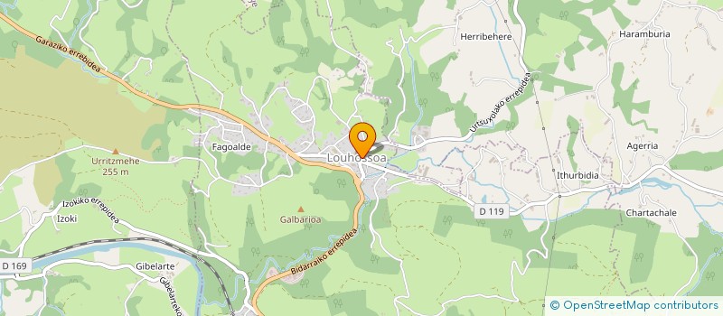 localisation de l'entreprise MADAME LAIDA CAMBLONG  LOUHOSSOA