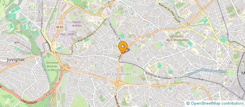 localisation de l'entreprise MADAME LAILA ABDELOUARET à MONTPELLIER