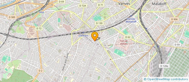 localisation de l'entreprise MADAME LAILA AHDDAR  MALAKOFF