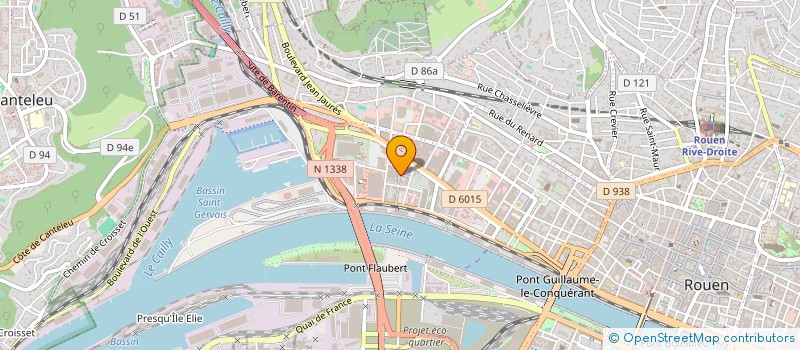 localisation de l'entreprise MADAME LAILA AHSSAINI  ROUEN