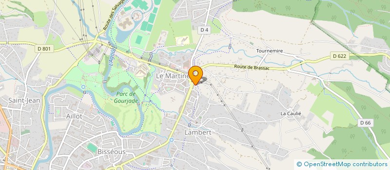 localisation de l'entreprise MADAME LAILA AIT HAMMOU HASSI  CASTRES