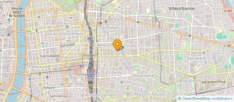 localisation de l'entreprise MADAME LAILA AITEUR  LYON