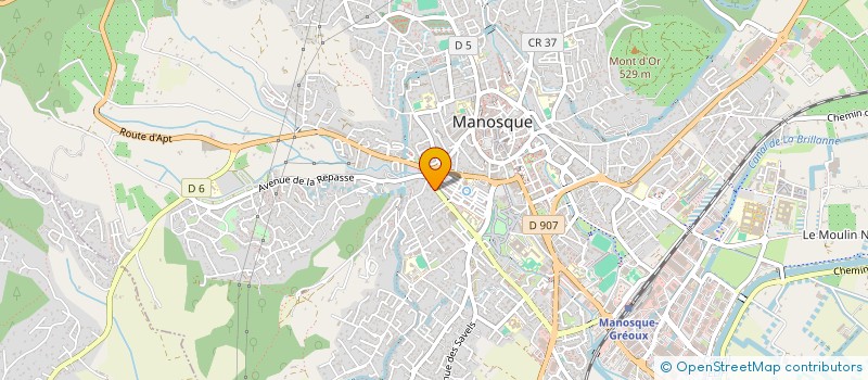 localisation de l'entreprise MADAME LAILA AKAZOU à MANOSQUE