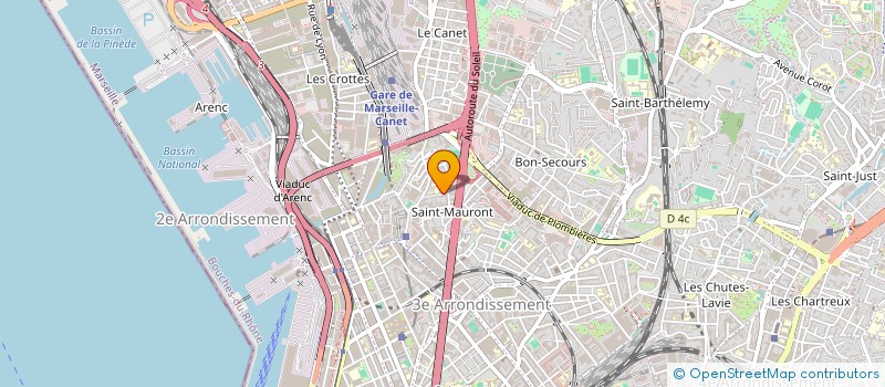 localisation de l'entreprise MADAME LAILA ALI MMADI à MARSEILLE