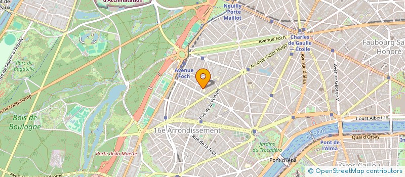 localisation de l'entreprise MADAME LAILA ANDERSEN  PARIS