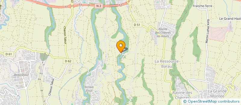 localisation de l'entreprise MADAME LAILA BAPOO  SAINTE-MARIE