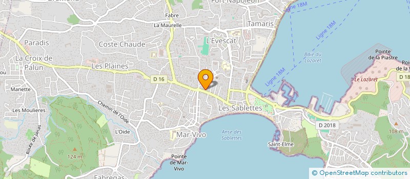 localisation de l'entreprise MADAME LAILA BENAICHA à LA SEYNE-SUR-MER
